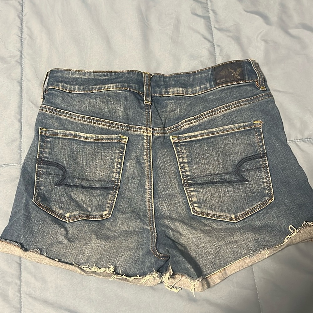 Women’s AE Hi rise shortie shorts 10